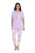 Pyžamo, potisk s humry, kulatý výstřih, polodlouhý rukáv