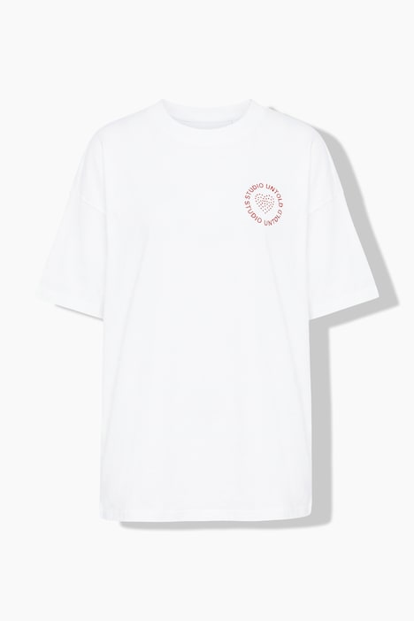 T-Shirt, Glitzersteinchen auf dem Rücken