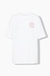 T-Shirt, Glitzersteinchen auf dem Rücken