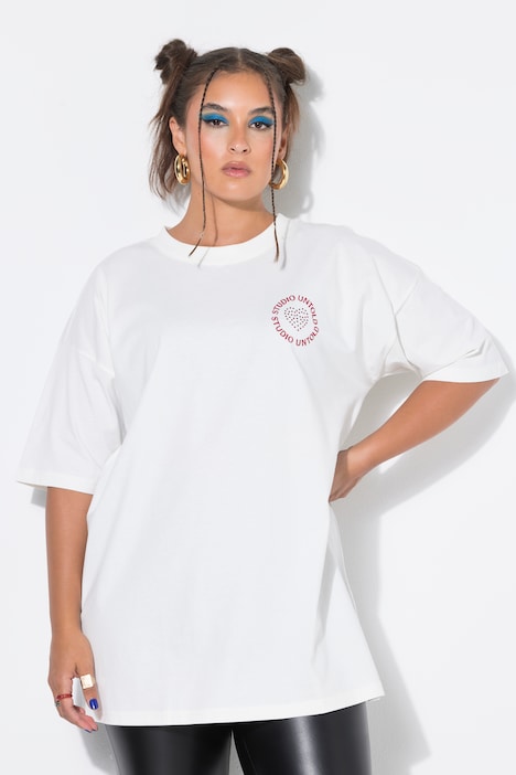 T-Shirt, Glitzersteinchen auf dem Rücken