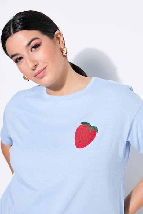 T-shirt, oversized, aardbei