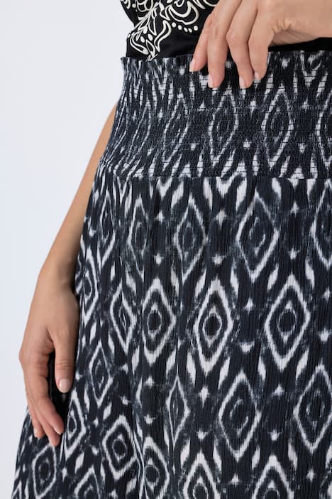 Hose Rose, Hosenrockoptik, weites Bein, Smokbund