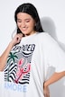 T-Shirt, oversized, moderner XL Print