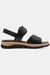 Sandali in pelle Jana Softline con cinturino a strappo e larghezza H