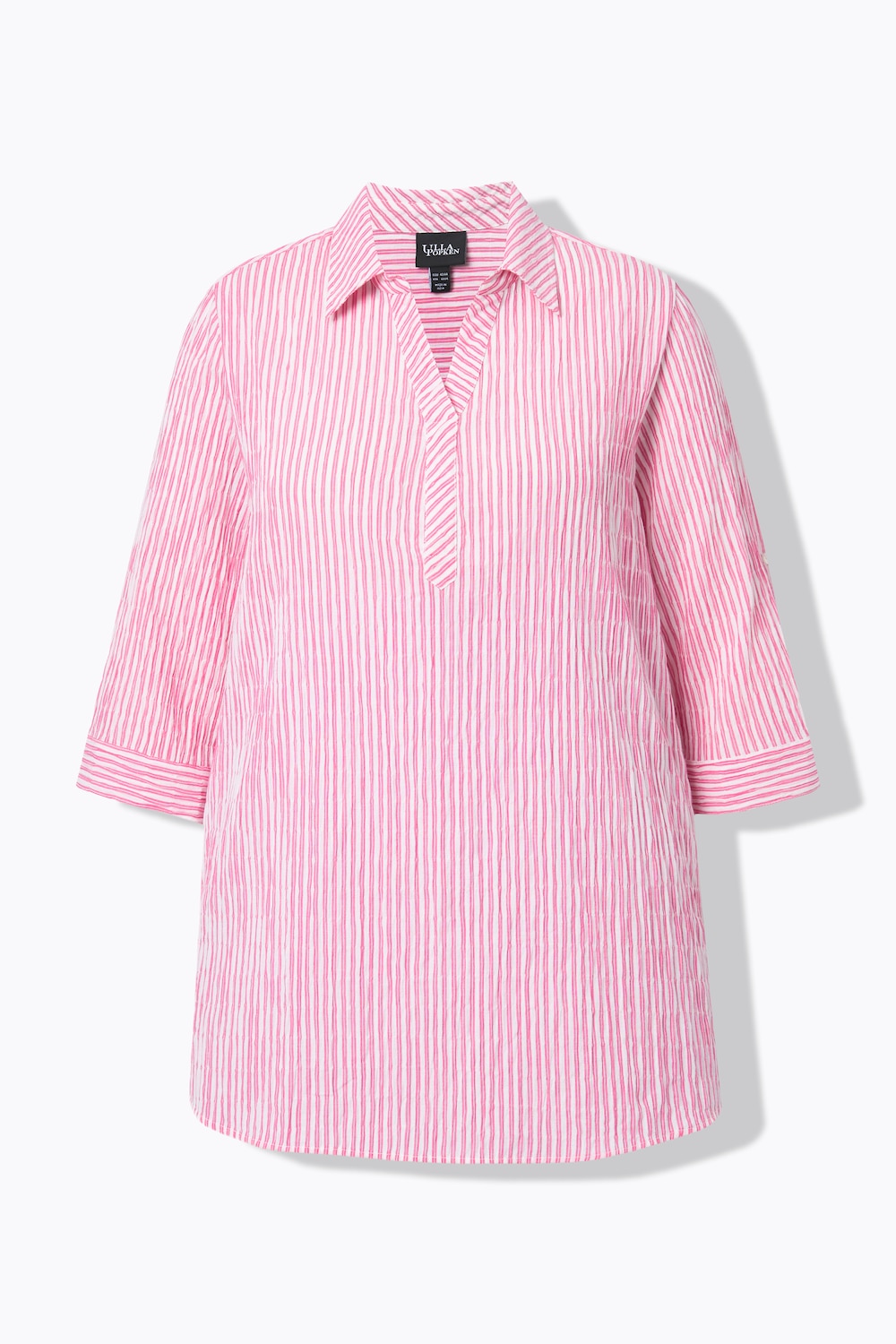 Stora storlekar Blus, Dam, rosa, storlek: 46/48, Bomull, Ulla Popken