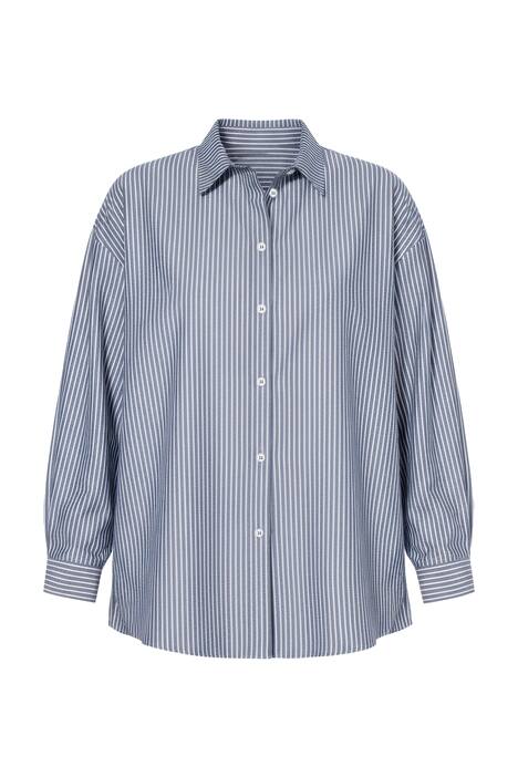 Pruhovaná košile, oversize, pačvork