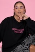 Sweatshirt, oversized, statement, acid wash