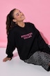 Sweatshirt, oversized, statement, acid wash