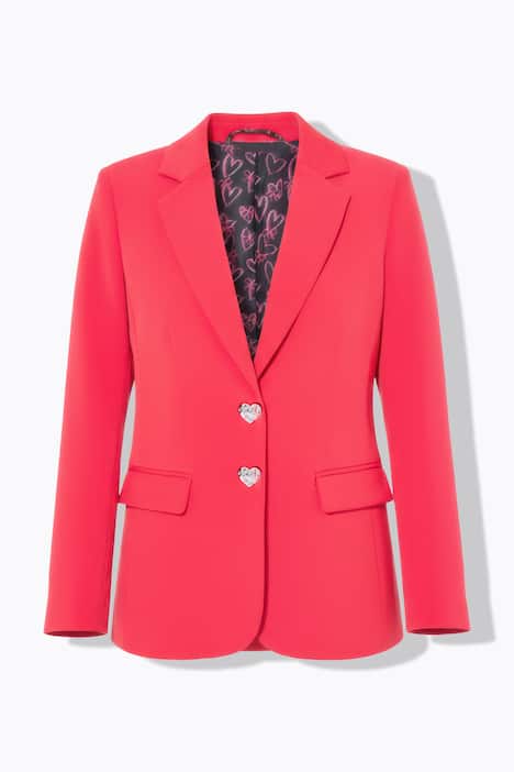 Blazer, fitted Shape, Heart Knöpfe
