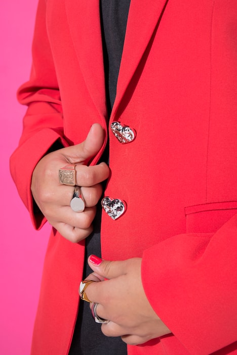 Blazer, fitted Shape, Heart Knöpfe