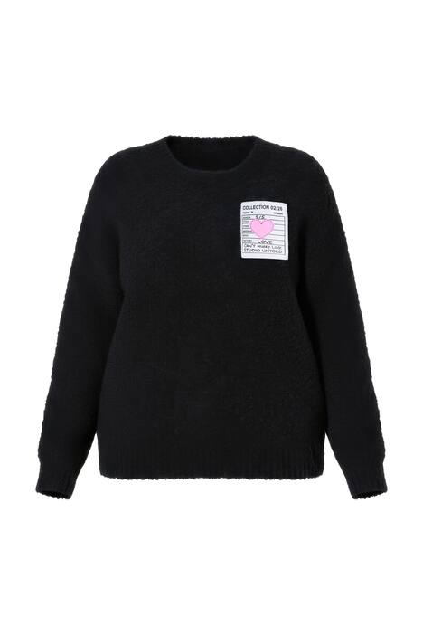 Svetr, oversize, pačvork, dlouhé rukávy