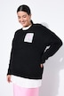 Pullover, oversized, Patch, Langarm