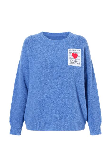 Svetr, oversize, pačvork, dlouhé rukávy