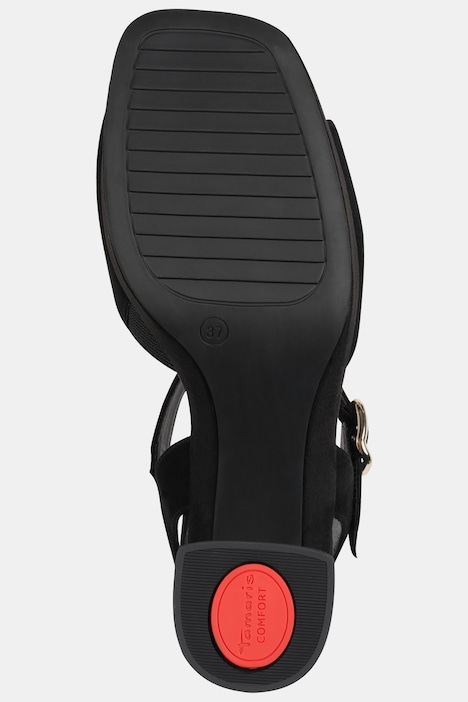 Leder-Sandaletten, Tamaris Comfort, Komfortweite