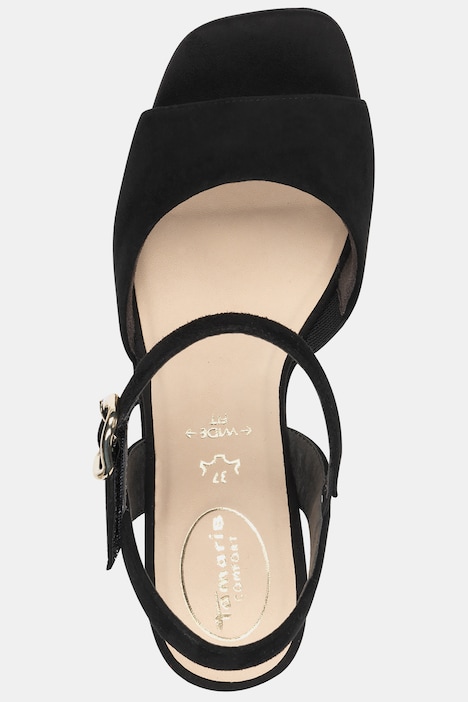 Leder-Sandaletten, Tamaris Comfort, Komfortweite