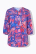 Bluse, LOVE-Muster, Schlupfform, 3/4-Ärmel