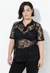 Paisley Lace Sheer Polo#