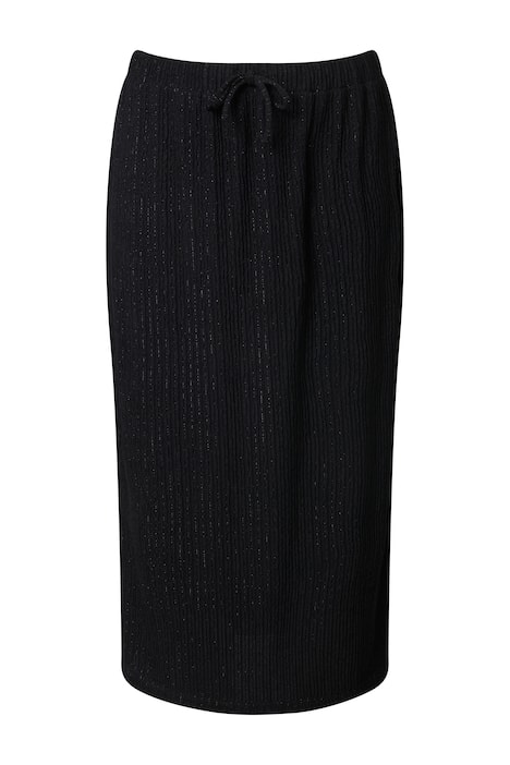 Maxi sukně, třpytivý efekt, elastický pas, stuha na zavazování