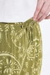 Hose Rose, Paisleymuster, weites Bein, Elastikbund