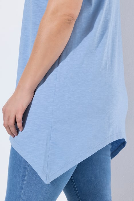 T-shirt, Sea Market, ronde hals, korte mouwen, biologisch katoen