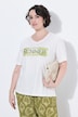 Klassisk t-shirt med skrift og V-hals