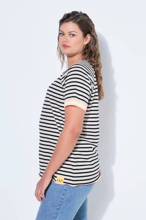 Shirt, korte mouwen, ronde hals, OEKO-TEX