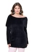 Svetr, Regular střih, fancy úplet, volán na výstřihu