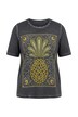 T-Shirt, Ananas, Classic, Rundhals, Halbarm