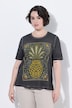 T-Shirt, Ananas, Classic, Rundhals, Halbarm