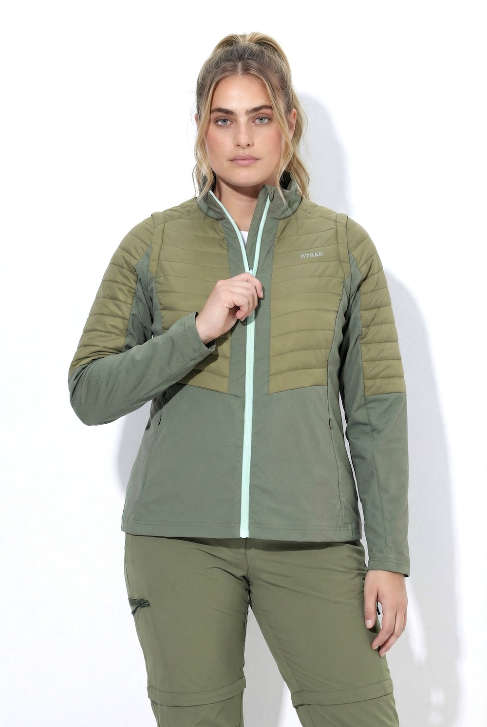 HYPRAR, 2-in-1-Funktionsjacke, Ärmel abnehmbar, Stehkragen