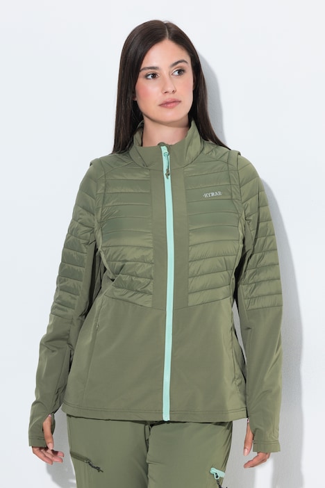 HYPRAR, 2-in-1-Funktionsjacke, Ärmel abnehmbar, Stehkragen