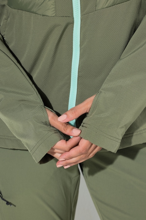 HYPRAR, 2-in-1-Funktionsjacke, Ärmel abnehmbar, Stehkragen