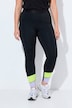 Sport-Leggings, Colorblocking, Taschen, recycelt