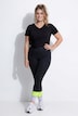 Sport-Leggings, Colorblocking, Taschen, recycelt