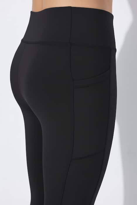 Funktionsleggings, Seitenstreifen, High Waist, recycelt