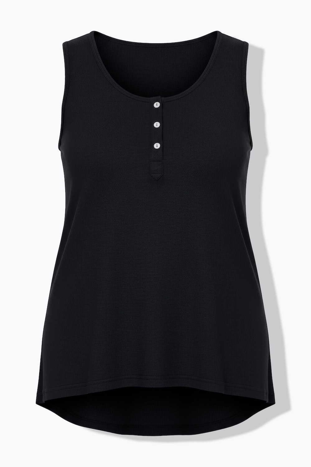 Stora storlekar Jerseytopp, Dam, svart, storlek: 56, Bomull, Angel of Style