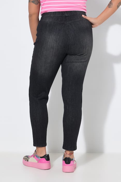 Jeggings Julia, körpernah, Denimlook, Elastikbund