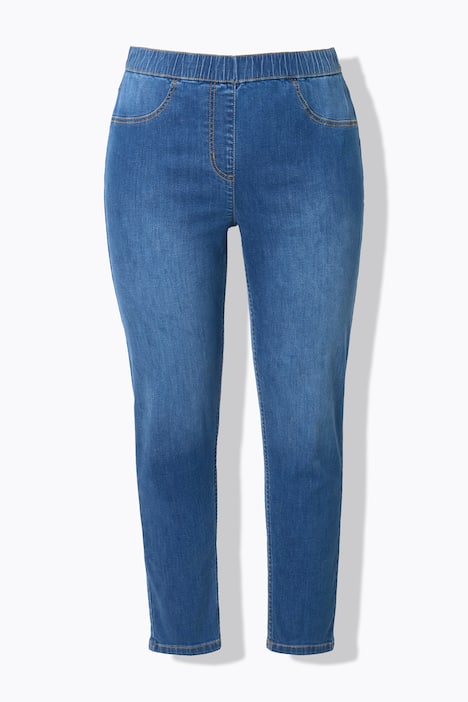 Jeggings Julia, körpernah, Denimlook, Elastikbund