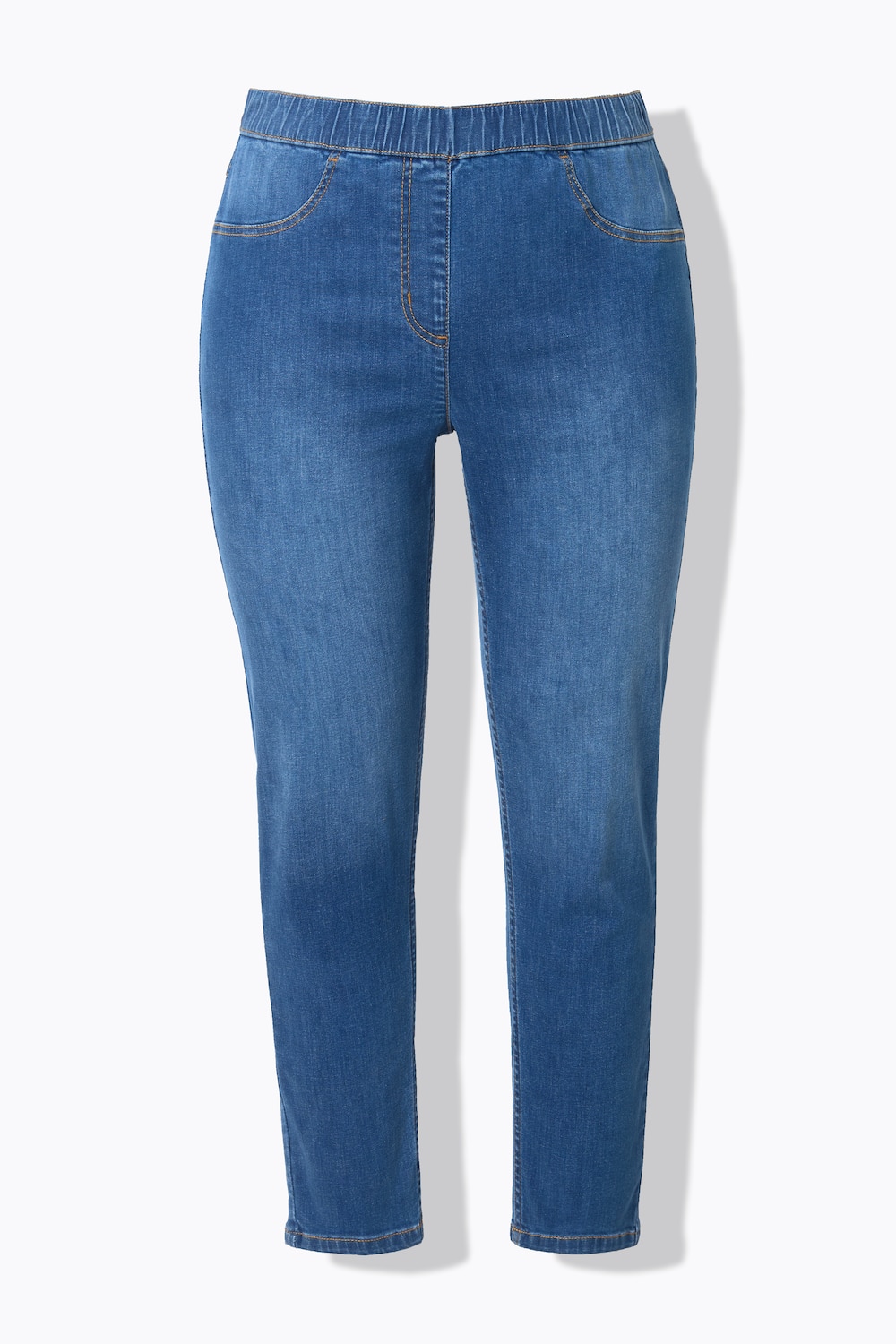 Stora storlekar Jeggings Julia, Dam, blå, storlek: 92, Bomull, Angel of Style
