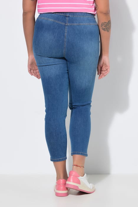 Jeggings Julia, körpernah, Denimlook, Elastikbund