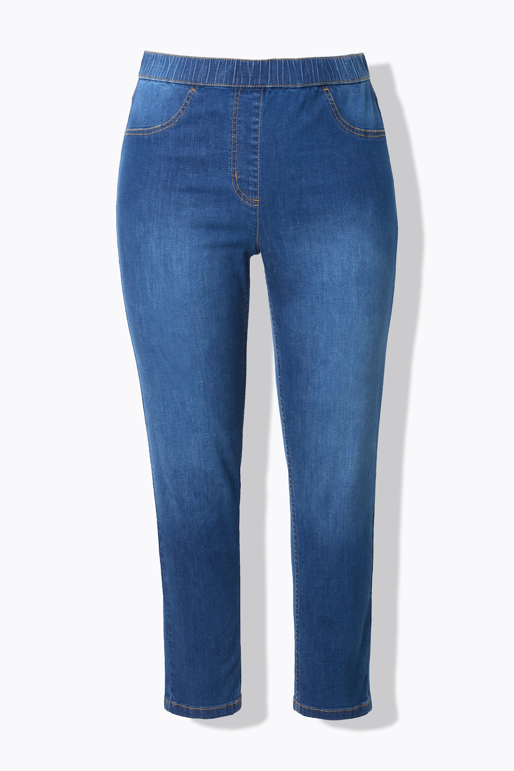 Stora storlekar Jeggings Julia, Dam, blå, storlek: 54, Bomull, Angel of Style