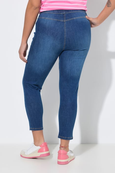 Jeggings Julia, körpernah, Denimlook, Elastikbund