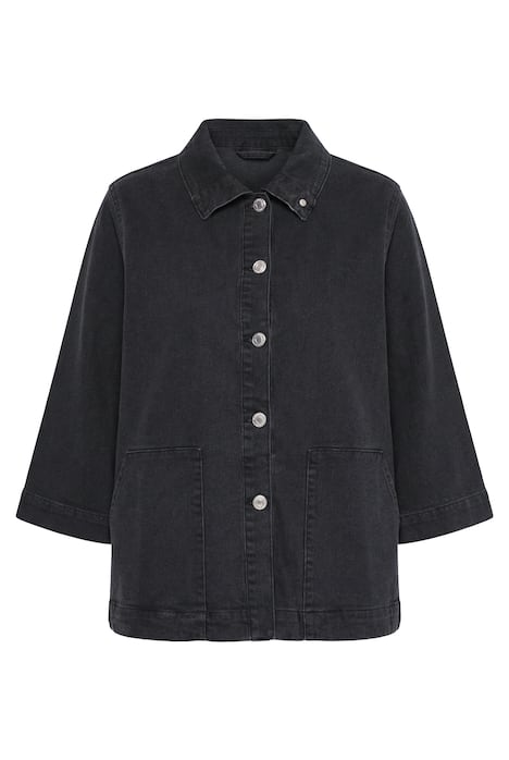 Džínová bunda, A střih, pelerína, stojáček