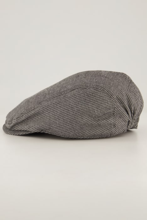Casquette à visière, mélange coton-lin