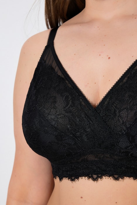 Scalloped Lace Bralette