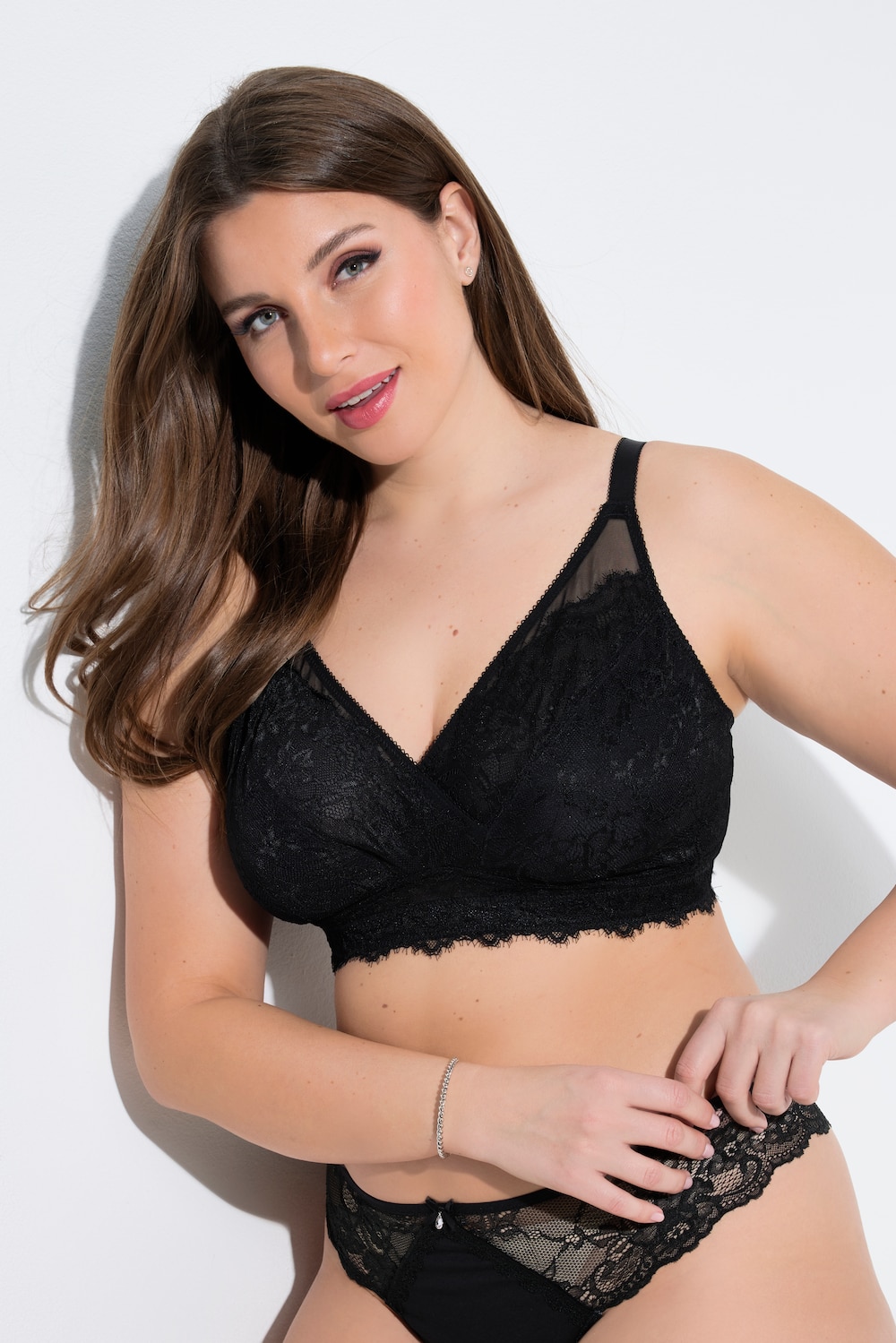 Bralette, Spitze, ohne Bügel, Cup B - E