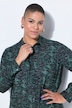 Hemdbluse, Straight Shape, Camouflage, Langarm