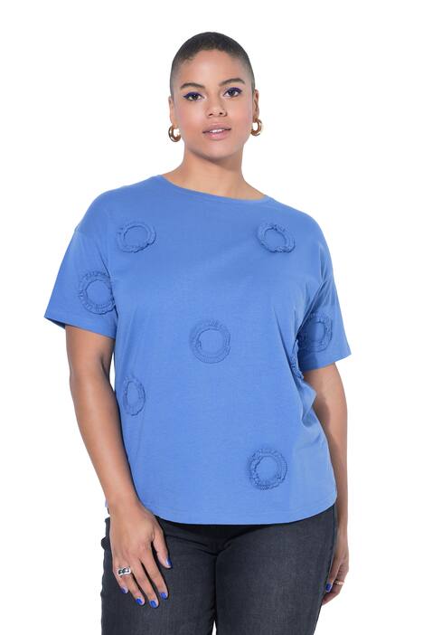 Tričko, oversize, 3D kruhy