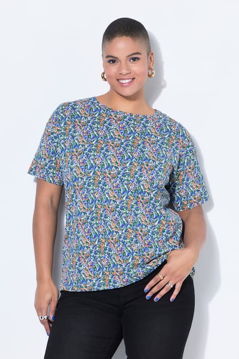 T-shirt, oversized, all-over print