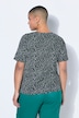 T-shirt, oversized, minimalistische bloemetjes